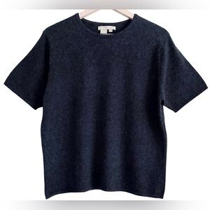 STUDIO 121 100% Cashmere Preppy Lightweight Minimalist Pullover Sweater Size L